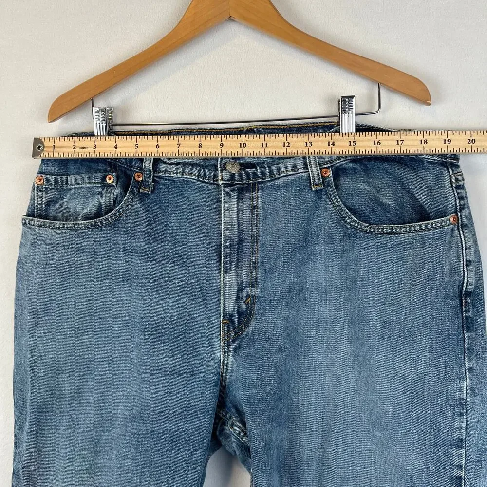Levis 559 Jeans Mens‎ 40x32 Blue Relaxed Straight Mid Rise Medium Wash Denim Y2K